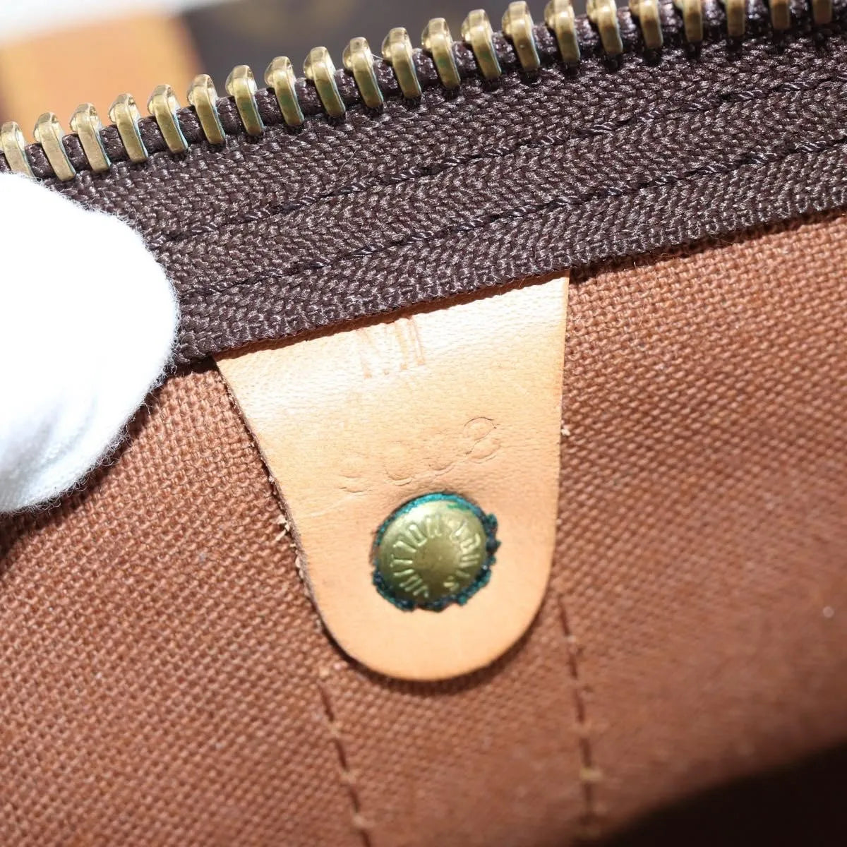 Louis Vuitton Keepall Monogram Canvas, Brown, Canvas, Travel Bag
