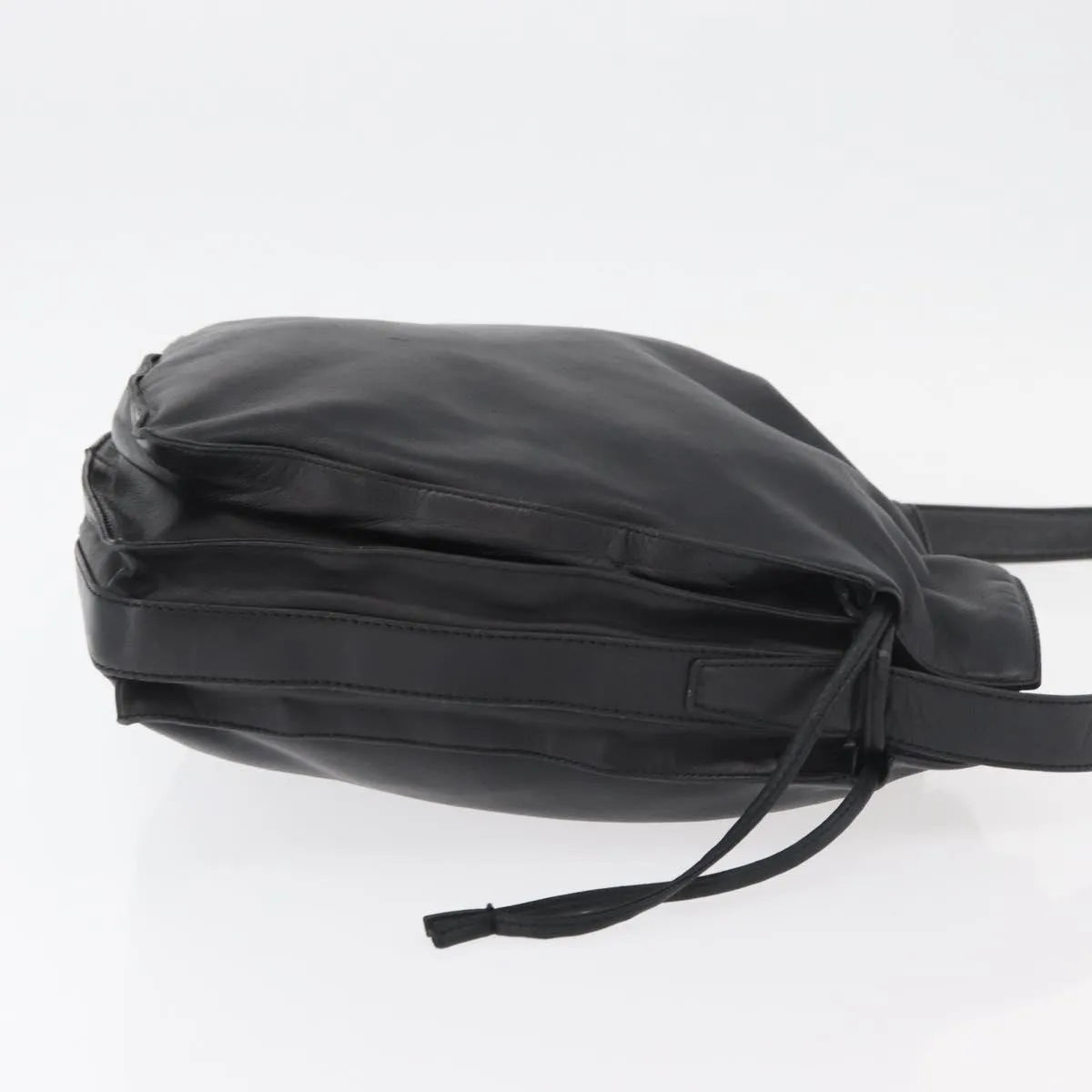 Loewe Flamenco Leather, Black, Leather, Shoulder Bag