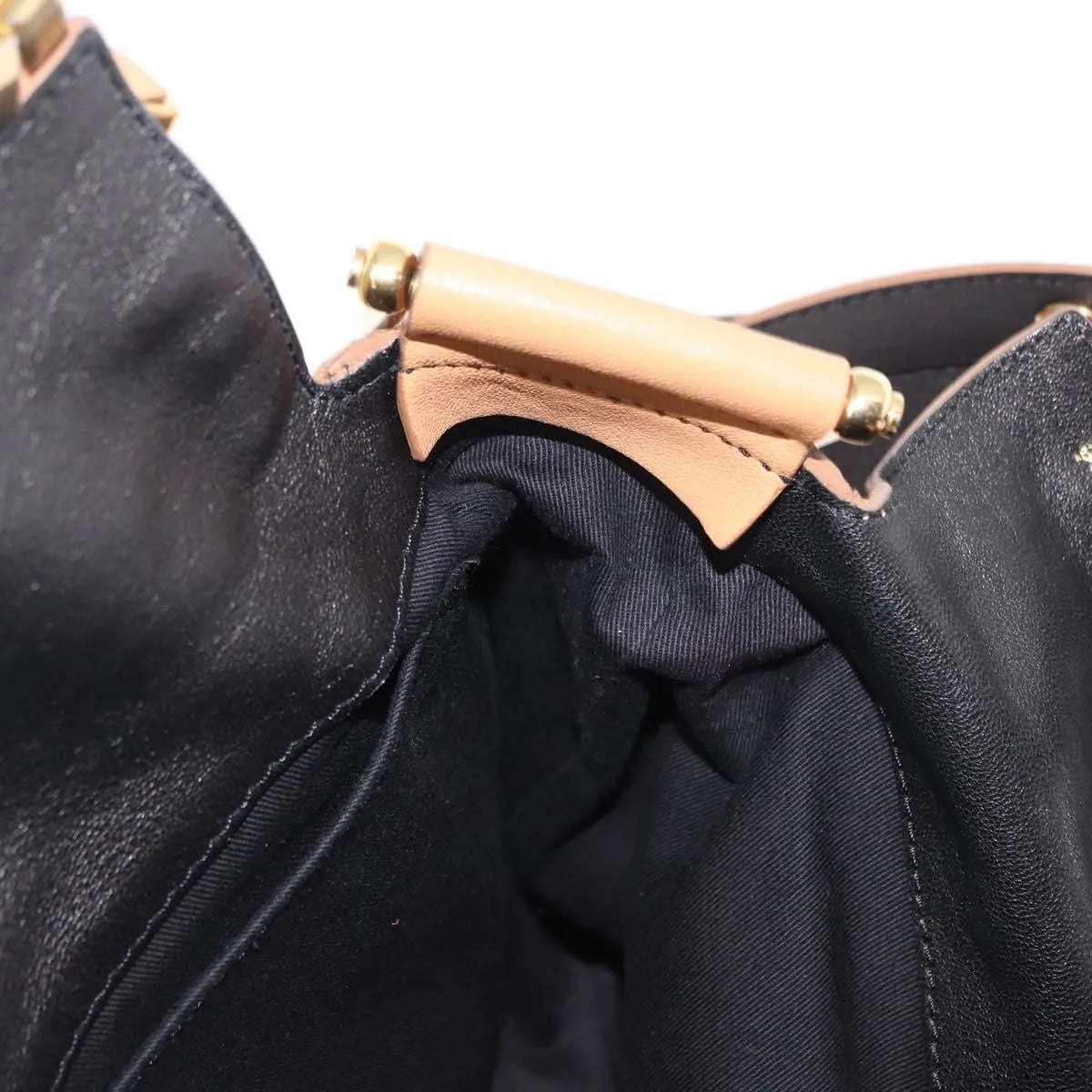 Chloe Vanessa Leather, Brown, Leather, Shoulder Bag