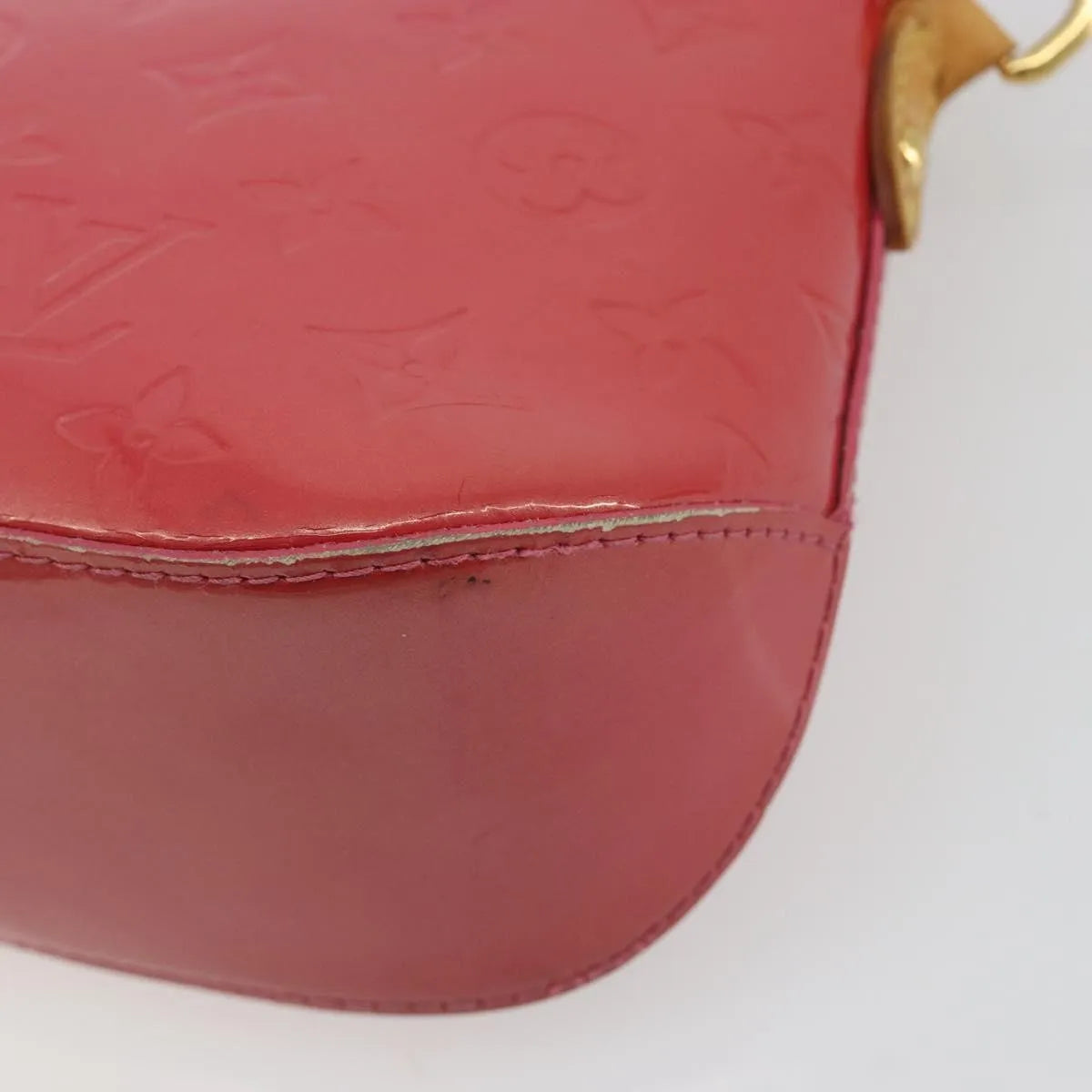 Louis Vuitton Minna Street Monogram Vernis, Pink, Patent Leather, Shoulder Bag