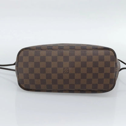 Louis Vuitton Neverfull Tote Damier, Brown, Canvas, Tote Bag