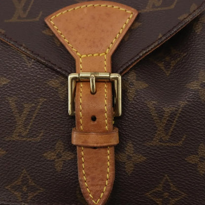 Louis Vuitton Vintage Montsouris Monogram Canvas, Brown, Canvas, Backpack