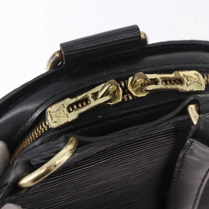 Louis Vuitton Mabillon Epi Leather, Black, Leather, Backpack