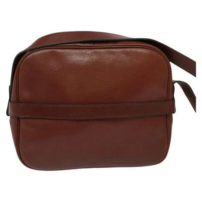 Christian Dior Vintage Leather, Brown, Leather, Shoulder Bag
