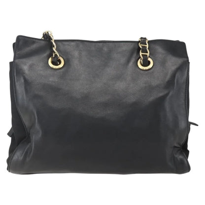 Prada Shoulder Leather, Black, Leather, Shoulder Bag
