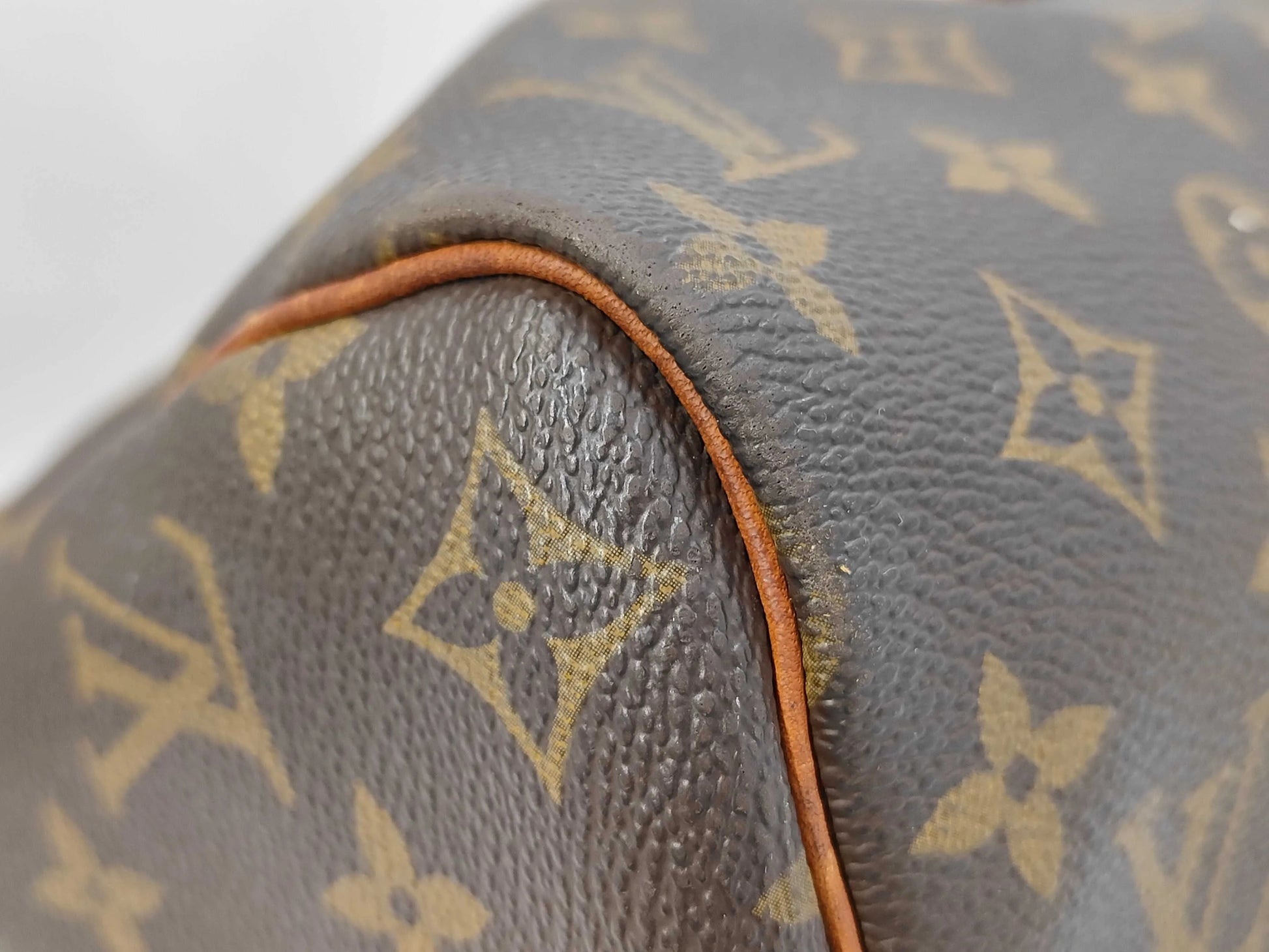 Louis Vuitton Keepall Monogram Canvas, Brown, Canvas, Handbag