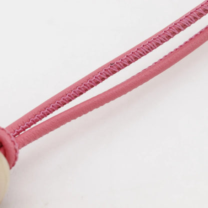 Hermes Necklace Buffalo Horn and Horn, Pink, Horn, Necklace