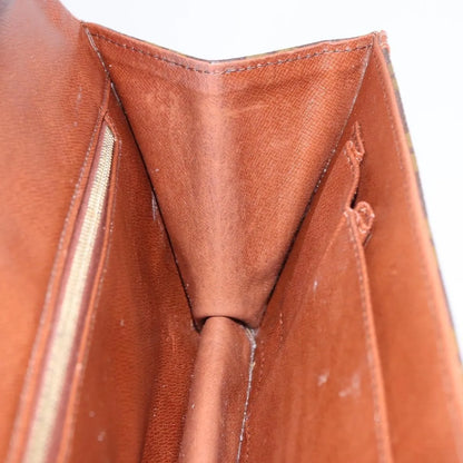 Louis Vuitton Dame Pochette Monogram Canvas, Brown, Canvas, Clutch