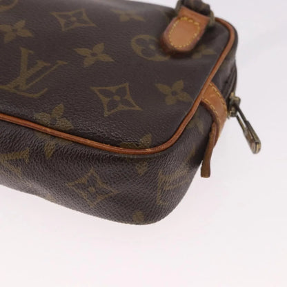 Louis Vuitton Pochette Marly Bandouliere Monogram Canvas, Brown, Canvas, Shoulder Bag
