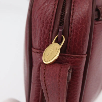 cartier Tasseled Must de Cartier Leather, Burgundy, Leather, Shoulder Bag