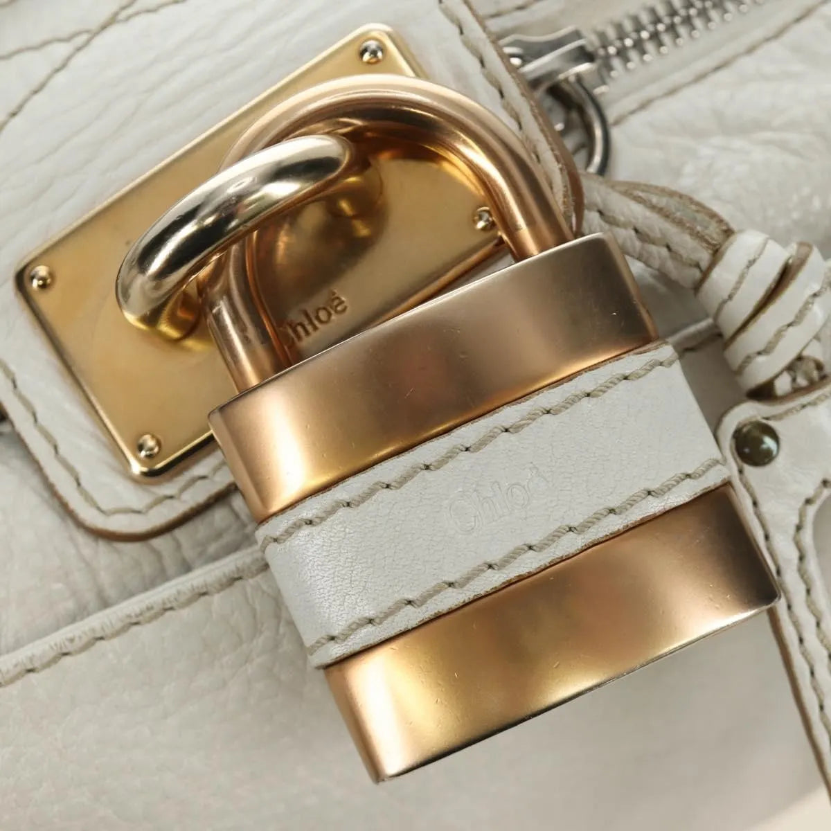 Chloe Paddington Body Leather, Multicolour, Leather, Handbag