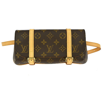 Louis Vuitton Marelle Waist Monogram Canvas, Brown, Canvas, Clutch