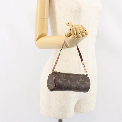 Louis Vuitton Papillon Pochette Monogram Canvas, Brown, Canvas, Clutch