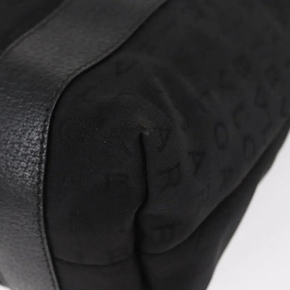 Bvlgari Logomania Canvas, Black, Canvas, Tote Bag