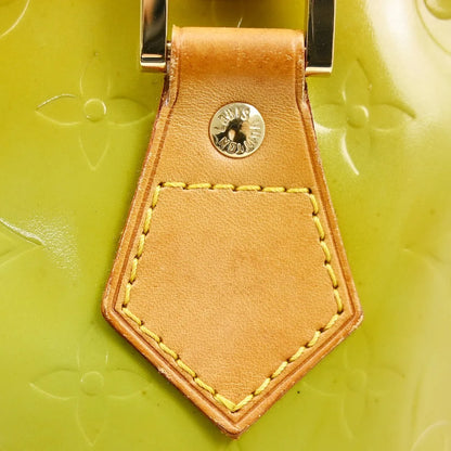 Louis Vuitton Houston Monogram Vernis, Yellow, Patent Leather, Tote Bag