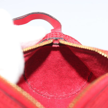 Louis Vuitton Soufflot Pochette Epi Leather, Red, Leather, Clutch