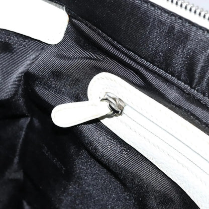 Loewe Senda Leather, White, Leather, Handbag