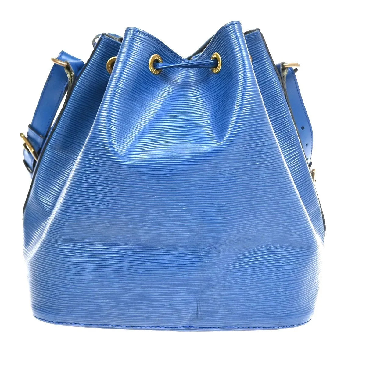 Louis Vuitton Petit Noe Epi Leather, Blue, Leather, Shoulder Bag