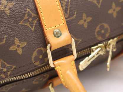 Louis Vuitton Keepall Monogram Canvas, Brown, Canvas, Travel Bag