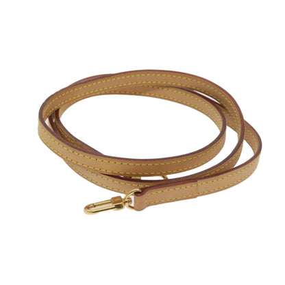 Louis Vuitton Bandouliere Leather, Beige, Leather, Straps