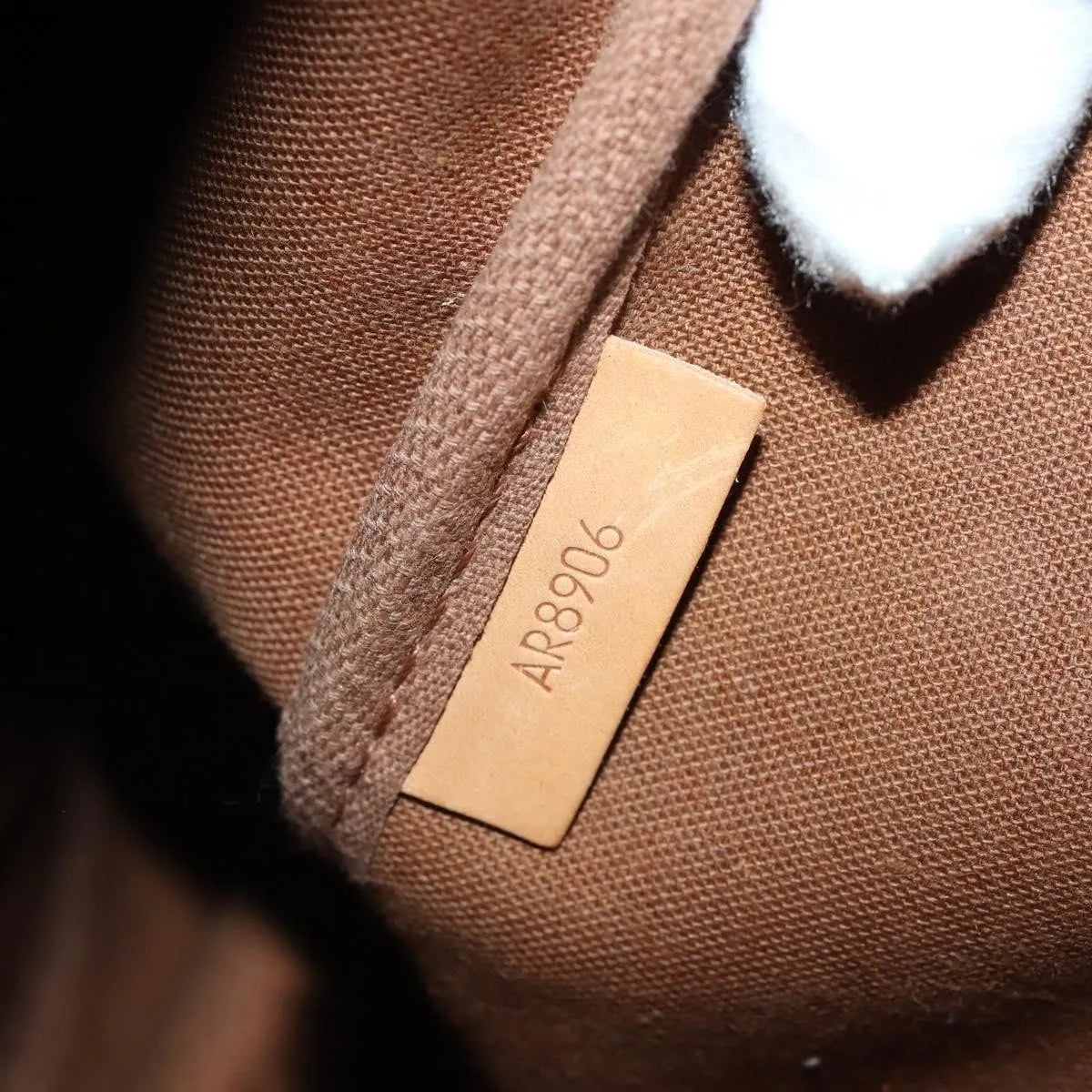 Louis Vuitton Saumur Monogram Canvas, Brown, Canvas, Shoulder Bag