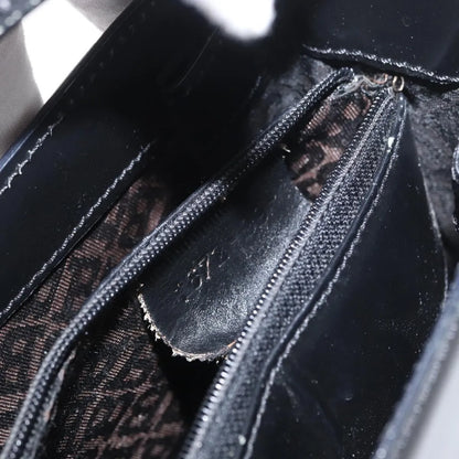 Bally Vintage Leather, Black, Leather, Handbag