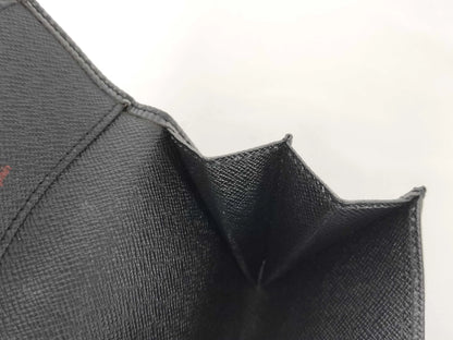 Louis Vuitton Iris Wallet NM Epi, Black, Leather, Wallet