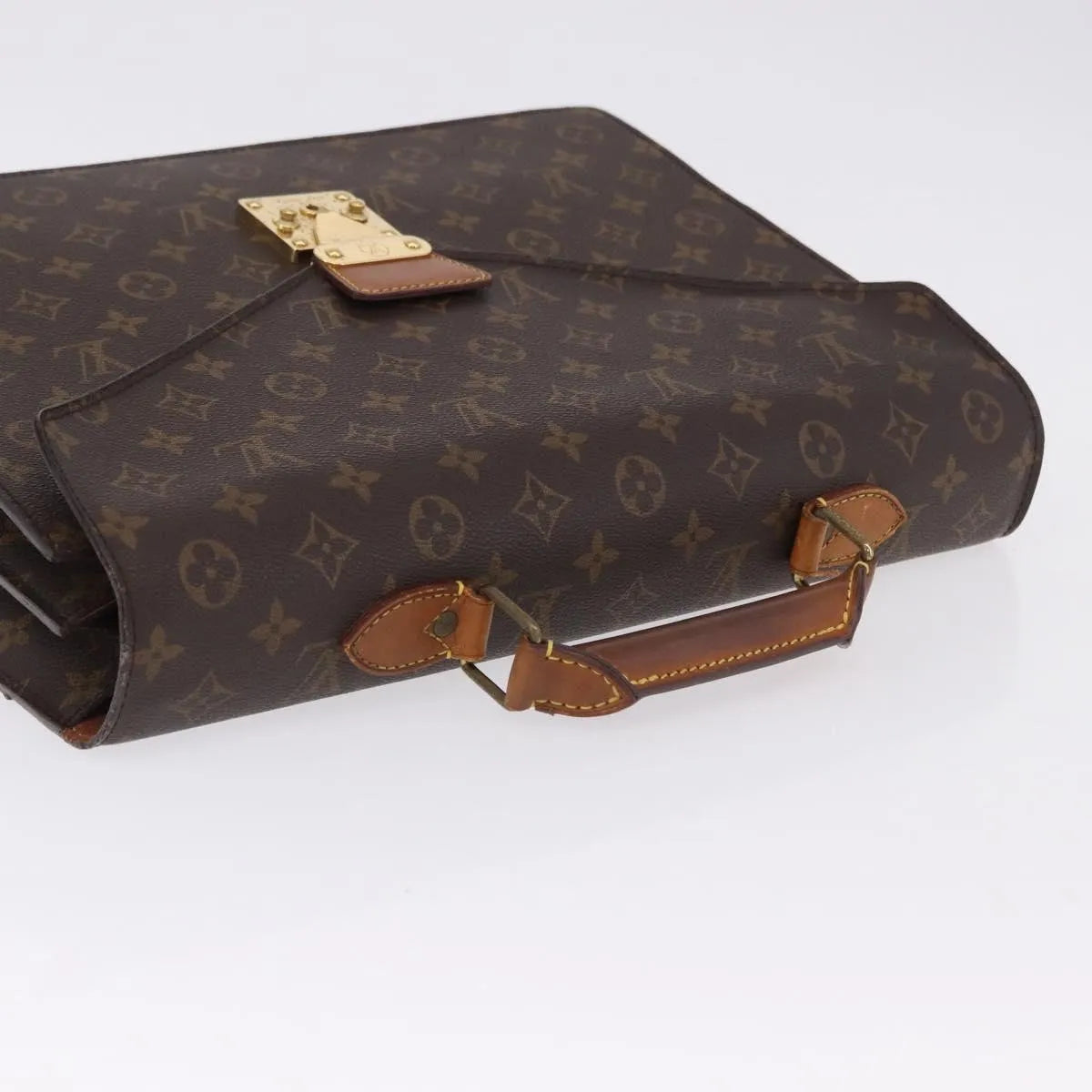 Louis Vuitton Serviette Conseiller Monogram Canvas, Brown, Canvas, Briefcase