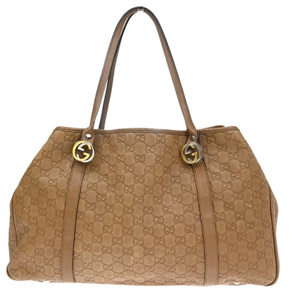 Gucci Twins Tote Guccissima Leather, Brown, Leather, Tote Bag