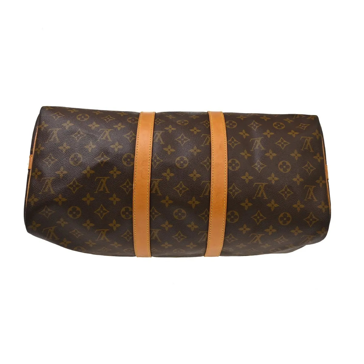 Louis Vuitton Keepall Bandouliere Monogram Canvas, Brown, Canvas, Travel Bag