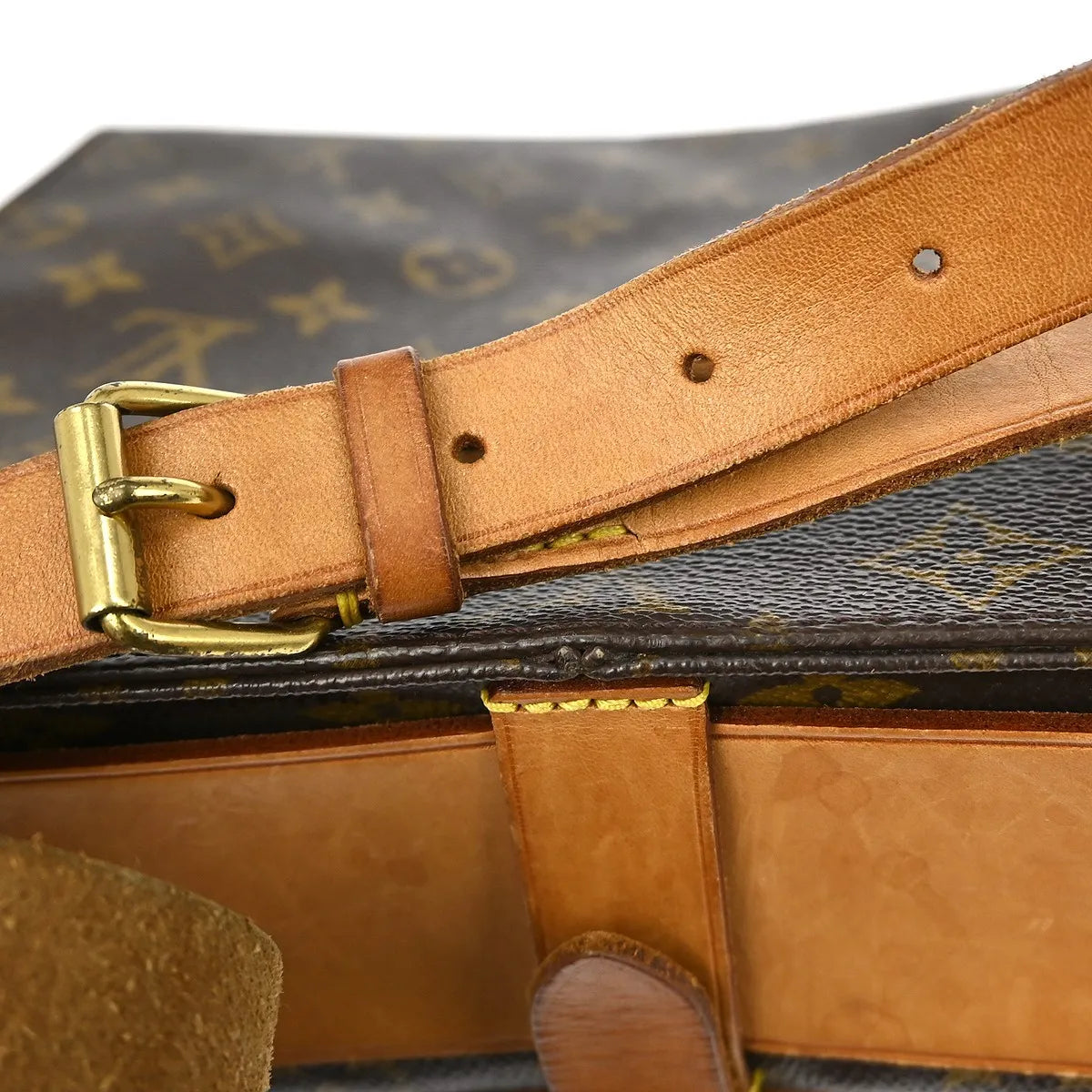 Louis Vuitton Cartouchiere Monogram Canvas, Brown, Canvas, Shoulder Bag
