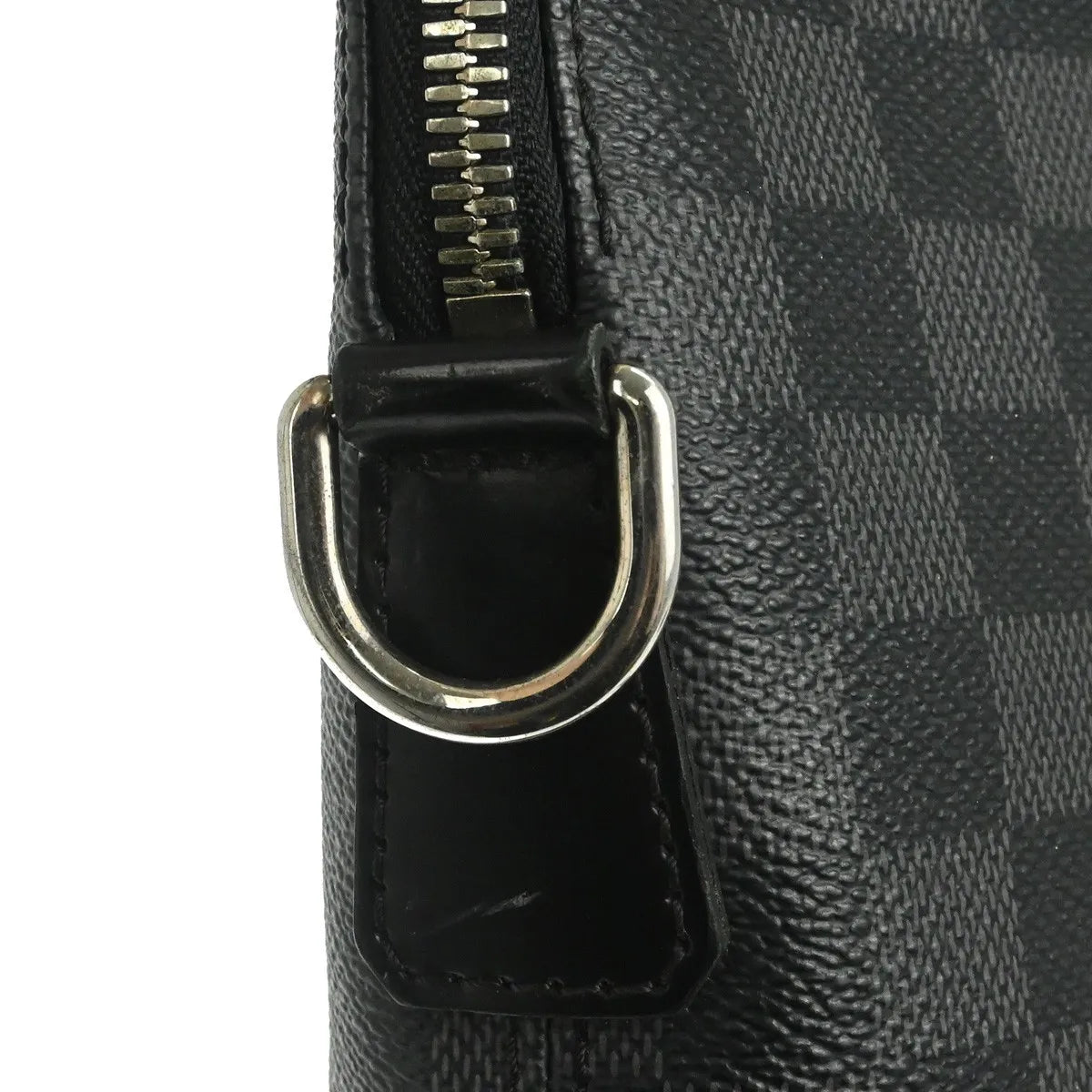 Louis Vuitton Porte-Documents Jour Damier Graphite, Gray, Canvas, Briefcase