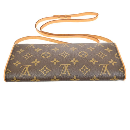 Louis Vuitton Twin Monogram Canvas, Brown, Canvas, Clutch