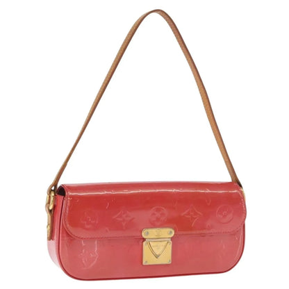 Louis Vuitton Malibu Street Monogram Vernis, Pink, Patent Leather, Handbag