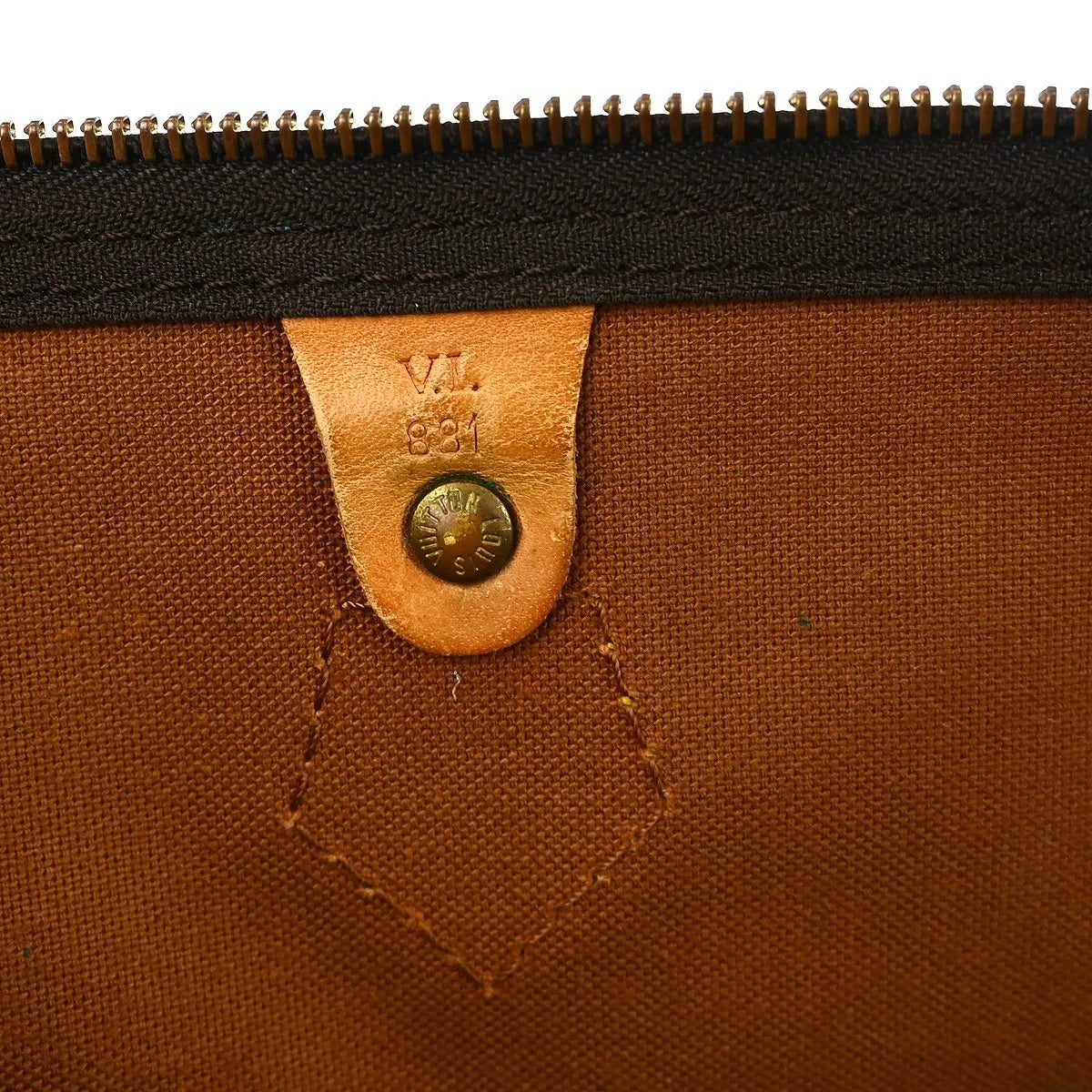 Louis Vuitton Speedy Monogram Canvas, Brown, Canvas, Handbag
