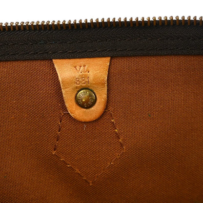 Louis Vuitton Speedy Monogram Canvas, Brown, Canvas, Handbag