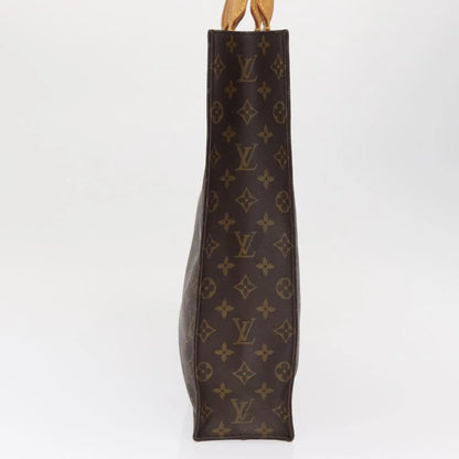 Louis Vuitton Sac Plat Monogram, Brown, Canvas, Tote Bag