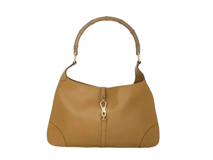 Gucci Bamboo Jackie leather, Beige, Leather, Handbag