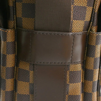 Louis Vuitton Naviglio Damier, Brown, Canvas, Shoulder Bag