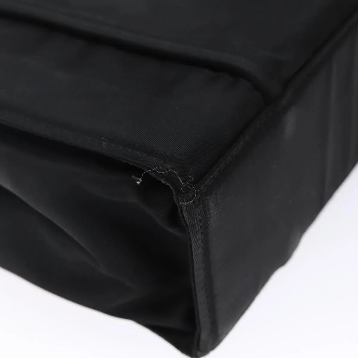 Prada cabas tessuto nylon, Black, Nylon, Handbag