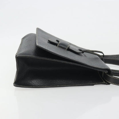 Loewe Barcelona Top handle Leather, Black, Leather, Handbag
