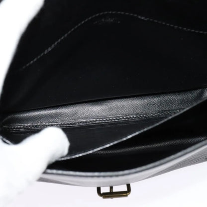 Louis Vuitton Cartouchiere Epi Leather, Black, Leather, Shoulder Bag