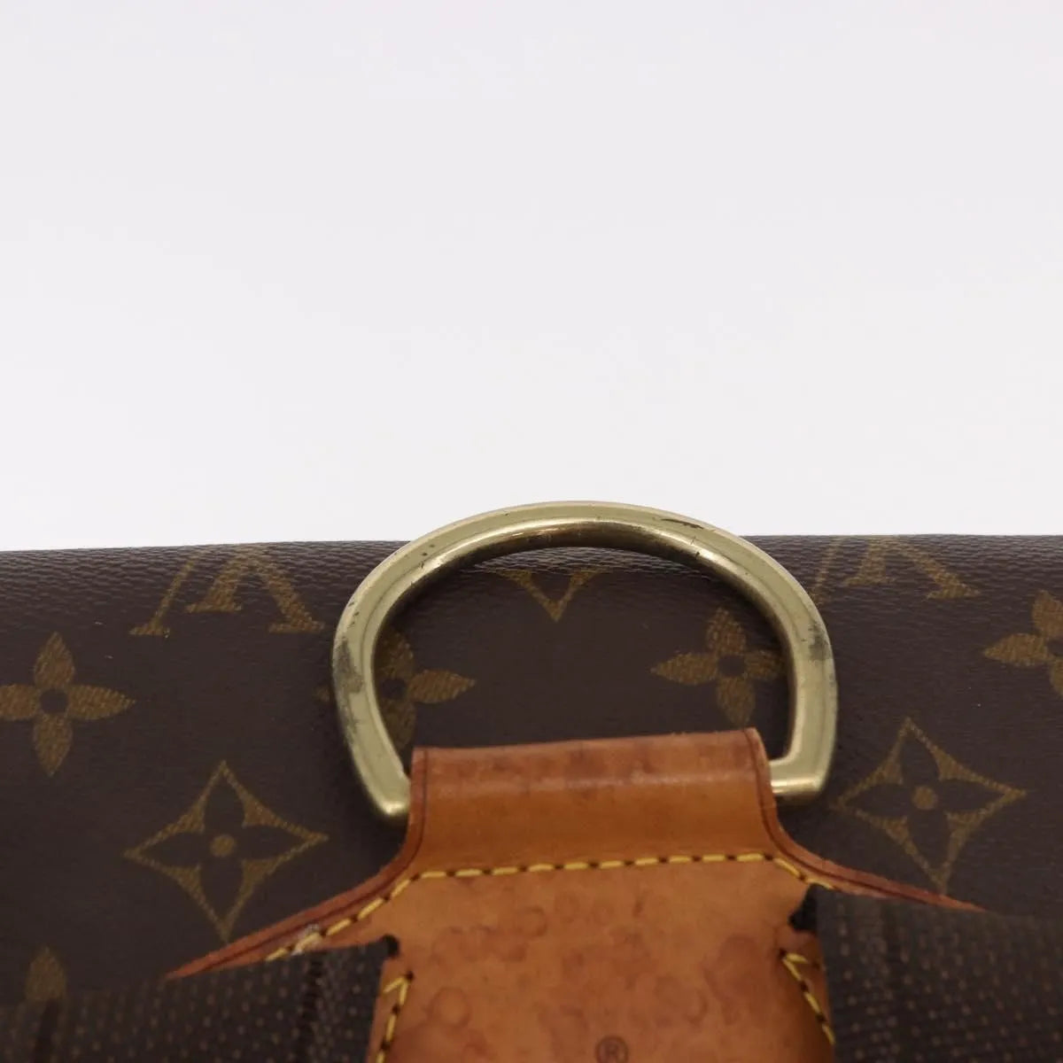 Louis Vuitton Montsouris Monogram, Brown, Canvas, Backpack