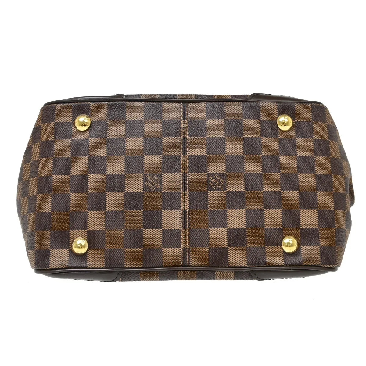 Louis Vuitton Verona Damier Ebene, Brown, Canvas, Tote Bag