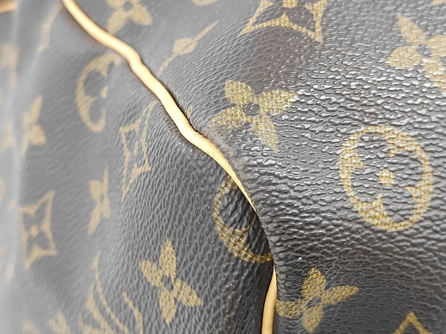 Louis Vuitton Keepall Monogram Canvas, Brown, Canvas, Travel Bag