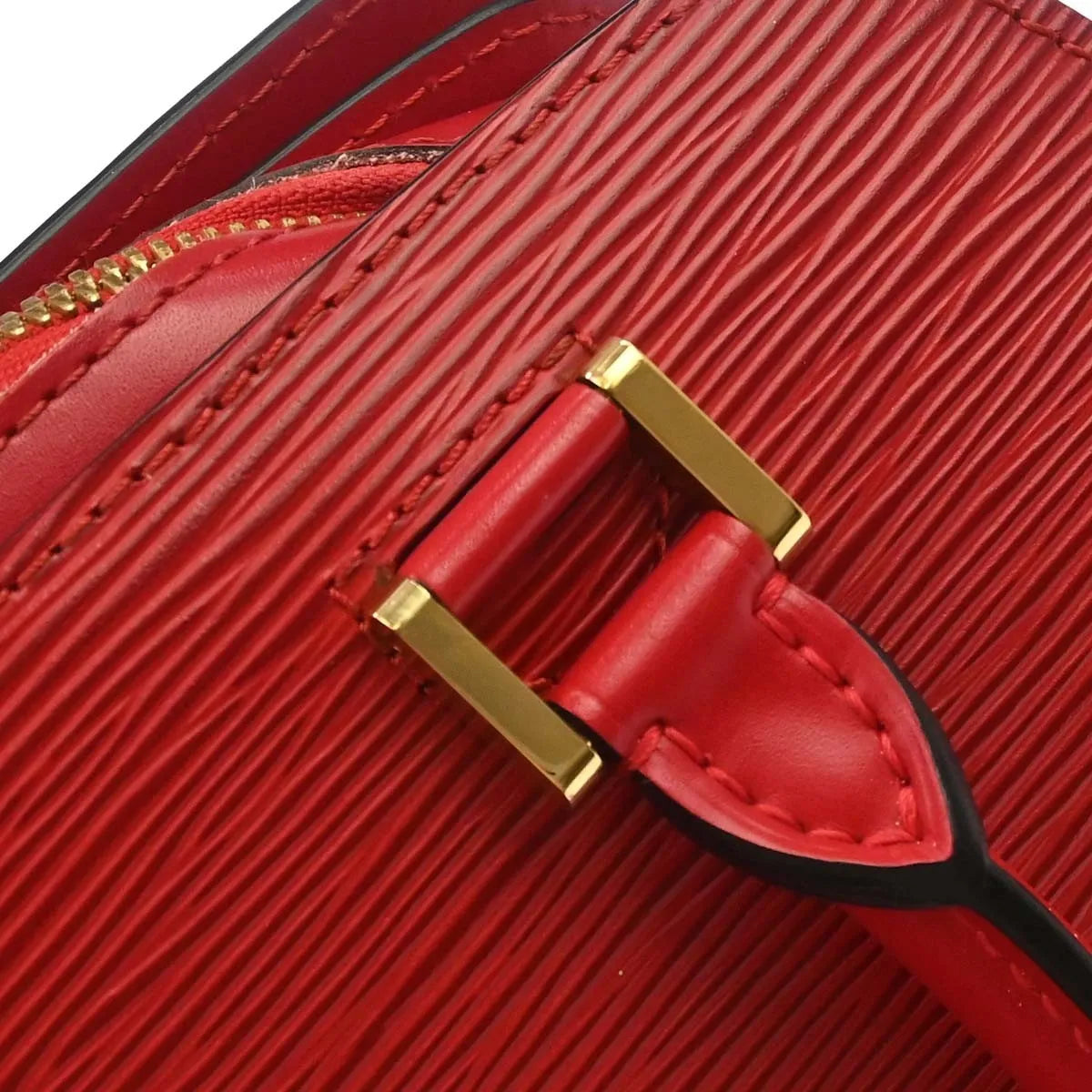 Louis Vuitton Pont Neuf Epi, Red, Leather, Handbag