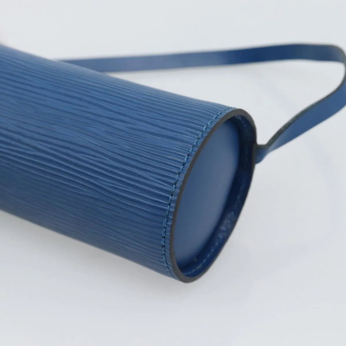 Louis Vuitton Soufflot Pochette Epi Leather, Blue, Leather, Clutch