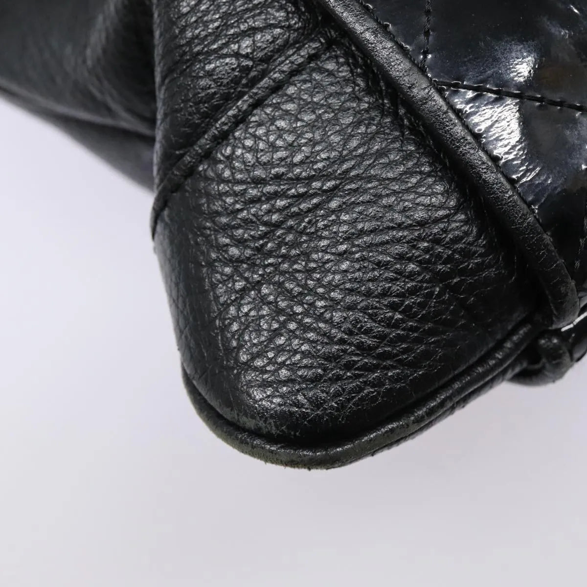 Burberry Vintage Leather, Black, Leather, Shoulder Bag