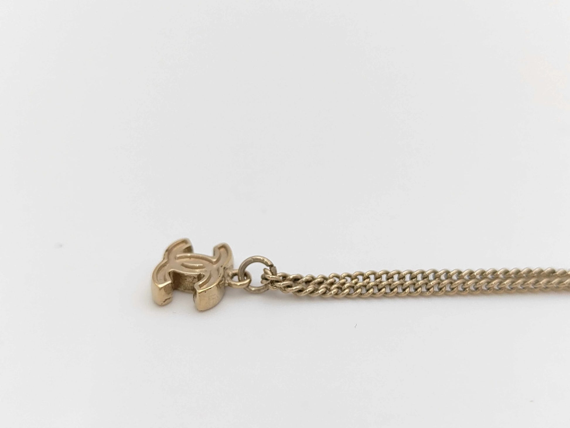 Chanel Barrettes Logo Chanel Plated Gold, Gold, Gold Plated, Bracelet