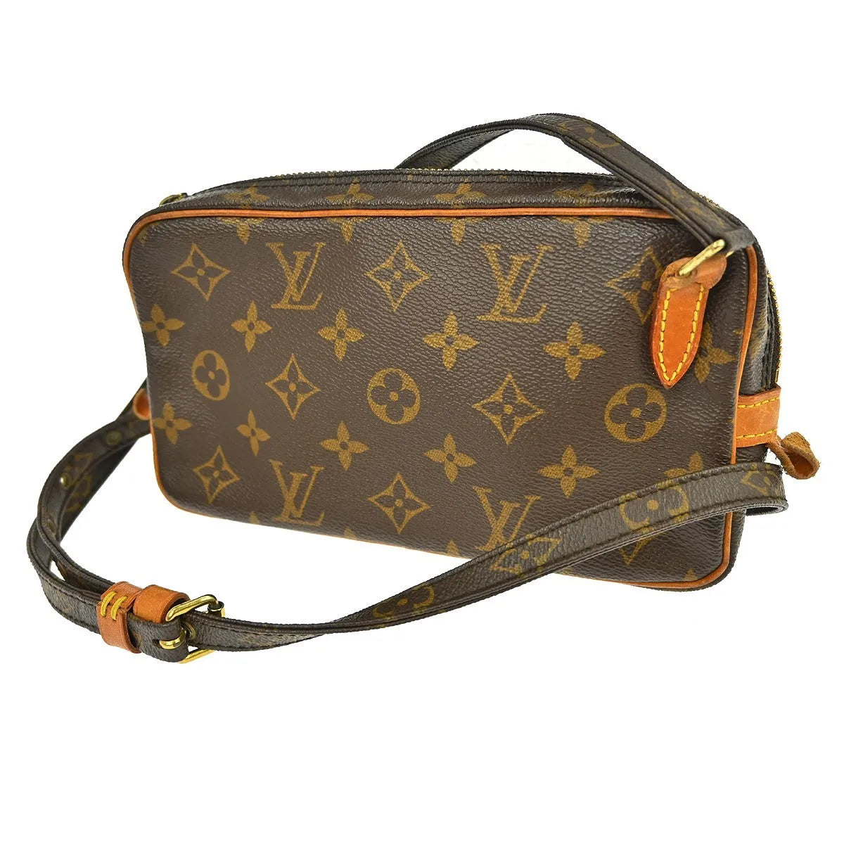Louis Vuitton Pochette Marly Bandouliere Monogram Canvas, Brown, Canvas, Shoulder Bag